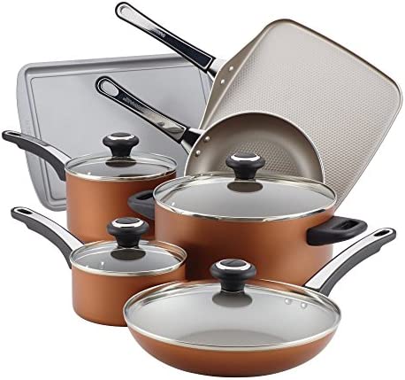 Mueller Pots and Pans Set 17-Piece, Ultra-Clad Pro Stainless Steel Cookware  Set, Ergonomic EverCool Handle, Includes Saucepans, Skillets, Dutch Oven